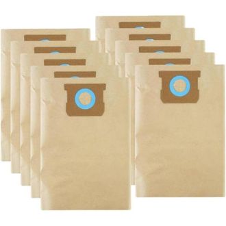 OEM Adecuado Para 10 Paquetes De Bolsas Para Aspiradora Dewalt Dxva19-4101 (bolsas Para Aspiradora, Bolsas De Papel). - Crezuo