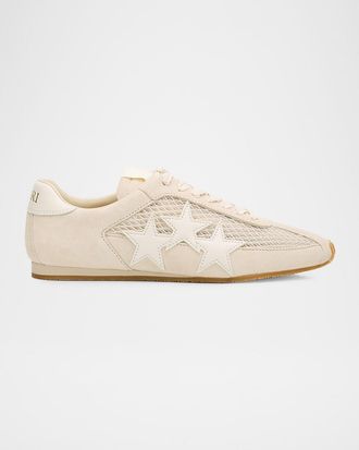 Amiri Mesh Pacific Flat Low-Top Sneakers