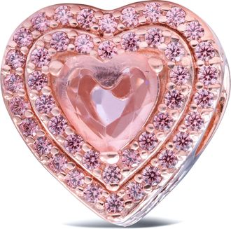 Pandora Timeless Sparkling Levelled Heart Charm