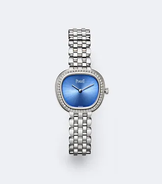 Piaget Sixtie embellished stainless steel watch