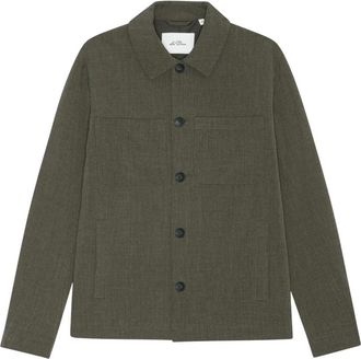 Les Deux Como Hybrid Jacket Seasonal - Heren - Zomerjassen - Groen - S - Polyester - Jassen
