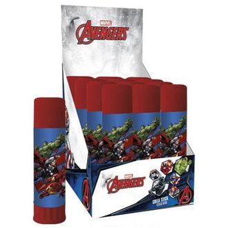 Trade Shop Trade Shop - Set 12pcs Glue Stick De 25gr Gr&aacute;ficos Avengers Para Regalos De La Escuela Parties Ni&ntilde;os 964564