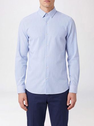 Roberto Ricci Design Camicia a righe in tessuto tecnico con vestibilit&agrave; slim fit e collo classico