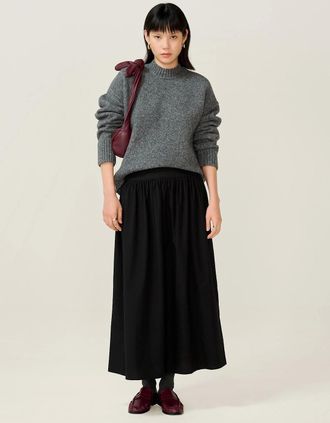 Omnes Womens Darcie Skirt in Black - Size: 12