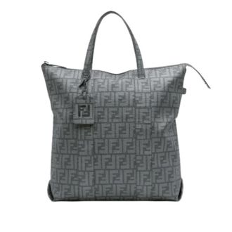 Fendi Pre-owned Tote Bags, female, Gray, Size: ONE SIZE Pre-owned Fabric Tote