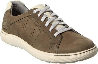 Clarks Mapstone Tie Leather Sneaker