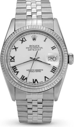 Rolex Pre-owned Rolex Datejust Automatic White Dial Unisex Watch 16234 WRJ