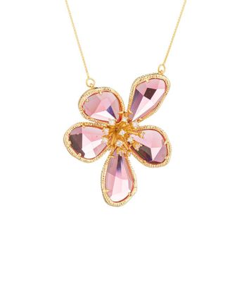 Eyecandy LA Eye Candy La Luxe 18K Vermeil Cz Lisa Necklace