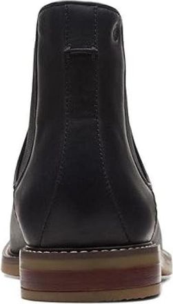 Clarks Mens Originals Jaxen Chelsea Boots Black Leather