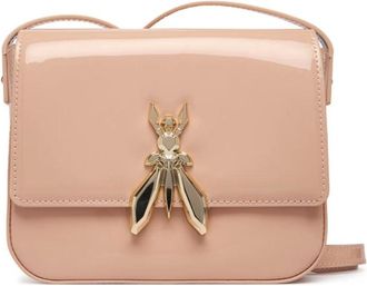 Patrizia Pepe Tassen, Dames, Roze, ONE Size, Leer, Crossbody Bag