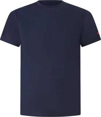 Peuterey Zole 02 T-shirt - Heren - T-shirts - Blauw - 2XL - Katoen - Tops