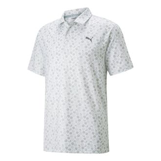 Puma Mattr Beach Trip Polo Shirt Grey 535444-01