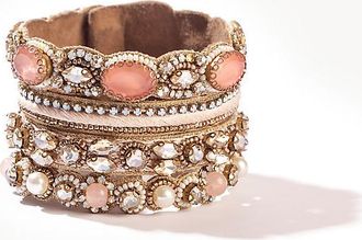 Deepa Gurnani Brixie Stone Bracelet
