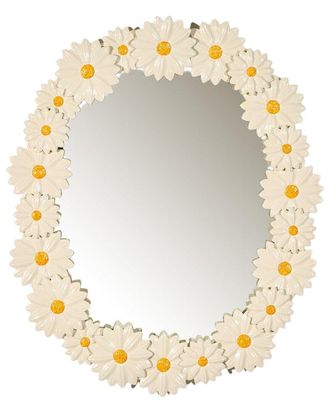 Two's Company Daisy Wall Mirror