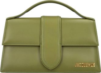 Jacquemus Le Grand Bambino - Dames - Handtassen - Groen - ONE Size - Katoen - Tassen