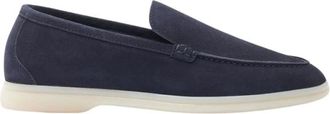 Scarosso Ludovica Loafers - Dames - Loafers - Blauw - 37 EU - Leer - Schoenen
