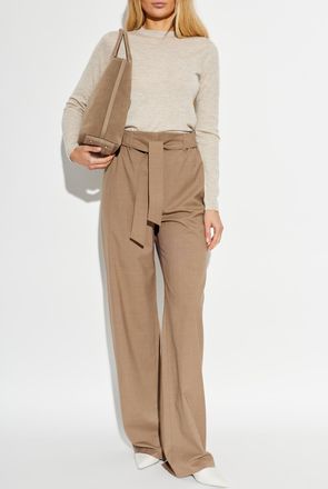 Max Mara Salpa Trousers, Womens, Beige