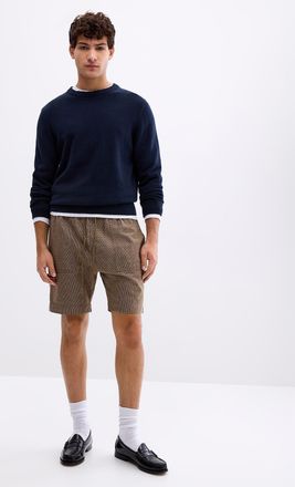 Point Zero Mens Micro-check short
