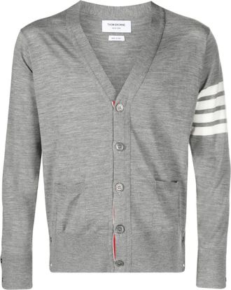 Thom Browne Strickjacke mit V-Ausschnitt