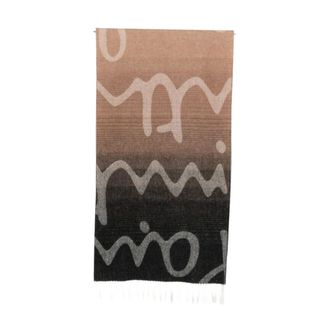 Paul Smith Bufanda de Lana con Logo - Accessories - Mujer - Beige - ONE SIZE