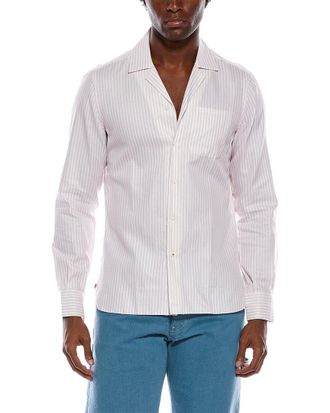 Isaia Camp Collar Shirt