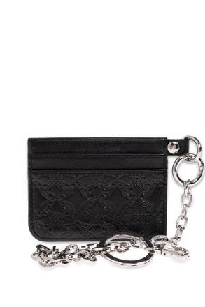 Vivienne Westwood Leather Cardholder, Unisex, Black