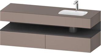 Duravit Duravit Qatego Lavabo Encastrado Con Base De Lavabo Consola