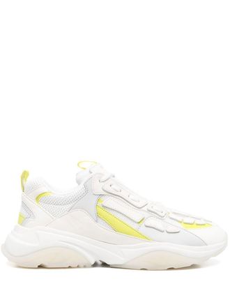 Amiri colour-block low-top sneakers - men - Calf Leather/Fabric/Fabric/Rubber - 42 - White