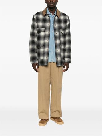 Filson Wool Plaid Jacket - Black