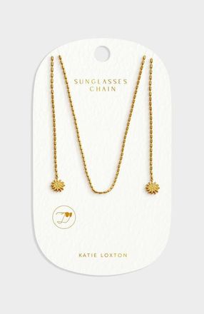 Katie Loxton Solesi Sun Sunglasses Chain in Gold Coated at Nordstrom