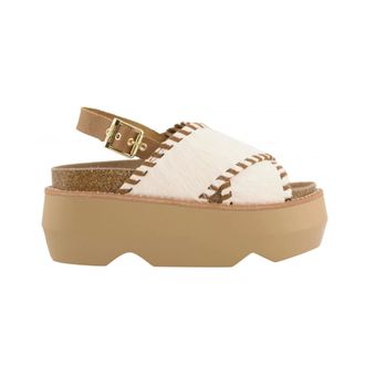 Colors Of California Sandalo Maxi Platform - - Shoes - Donna - Bianco - 39 EU