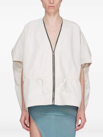 Rick Owens zip-fastening jacket - women - Fabric - OS - Neutrals