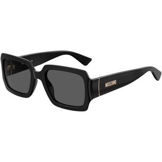 Moschino Mens MOS063/S 807/IR Black Sunglasses - One Size