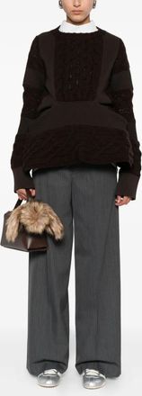 sacai Wool Knit Pullover