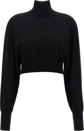 Sportmax Black Ululato turtleneck sweater