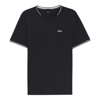 HUGO BOSS Tops, Heren, Blauw, 2Xl, T-shirt Taul
