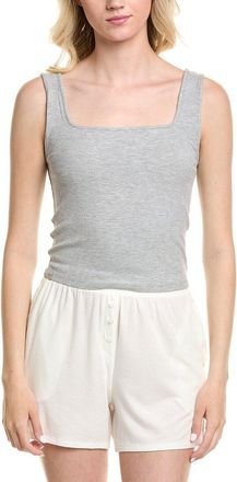 Barefoot Dreams Malibu Collection Ultra Soft Rib Cropped Tank