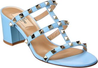 Valentino Rockstud Caged 60 Leather Sandal