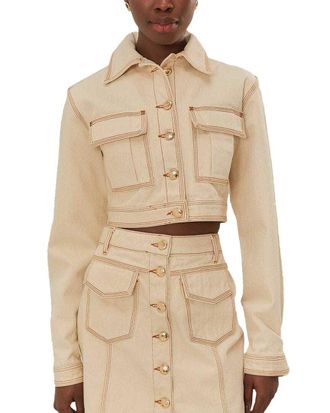 Farm Rio Farm Rio Cropped Jacket