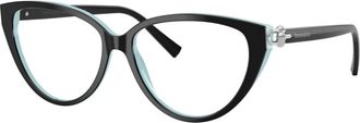 Tiffany & Co. 0Tf 2292 - unisex - Brillen - Zwart - 55 MM - Accessoires