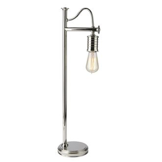Loops Table Lamp Hanging Lamp Holder Old Fashioned Highly Polished Nickel LED E27 60W in Metallics