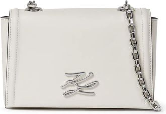 Karl Lagerfeld Borsa a tracolla K/Autograph piccola - Toni neutri