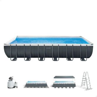 Intex Piscina Elevada Rectangular Intex Ultra Xtr Frame 732x366x132 Cm + Depuradora