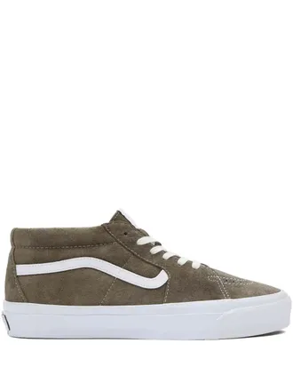 Vans Sk8-Mid Reissue 83 sneakers - men - Pig Suede/Cotton/Cotton/Calf Leather (top grain)/Rubber - 11.5 - Green
