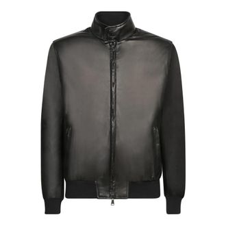 Dell'Oglio Fox 18 Tuscany NY Neronero Jacket - Heren - Leren en Su&egrave;de Jassen - Zwart - XL - Leer - Jassen