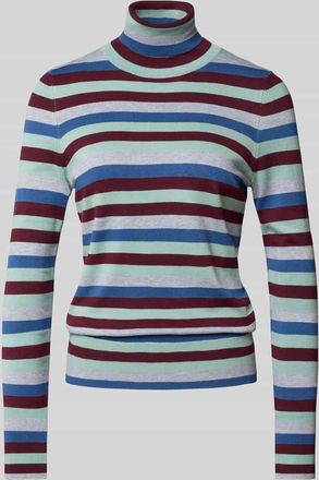 Christian Berg Regular Fit Longsleeve aus Viskose-Mix in Helltuerkis, Größe XXL