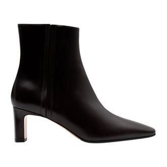 Parall&egrave;le Parallele - Elena Heeled Boot - Dames - Schoenen - Bruin - Maat: 41 EU Zijde