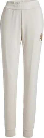 A|X Armani Exchange Trainingsbroeken - Dames - Sweatpants - Beige - S - Polyester - Broeken