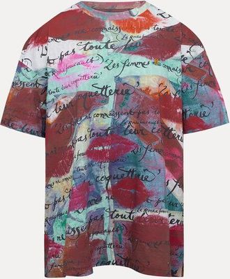 Vivienne Westwood Oversized T-shirt Cotton Union-jack-kisses XL Unisex