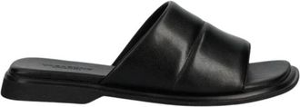 Vagabond Izzy Slippers - Dames - Sandalen - Zwart - 36 EU - Leer - Schoenen